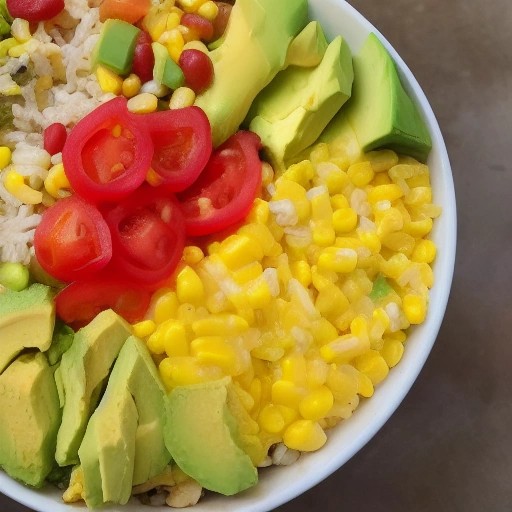No-cook chicken burrito bowl assembled for a fast campsite meal.