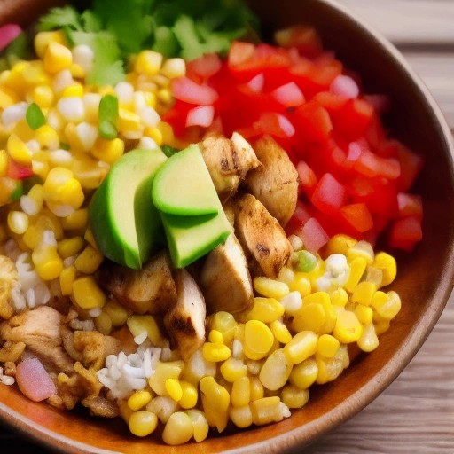 Easy Pantry RV Canned Chicken Burrito Bowl