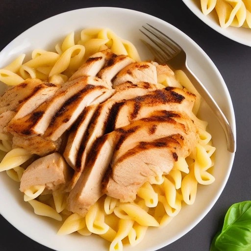 Easy Pantry RV Instant Pasta Comfort Bowl with Smoky Grilled Chicken