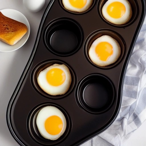 Easy RV Air Fryer Breakfast Eggs and Toast Cups