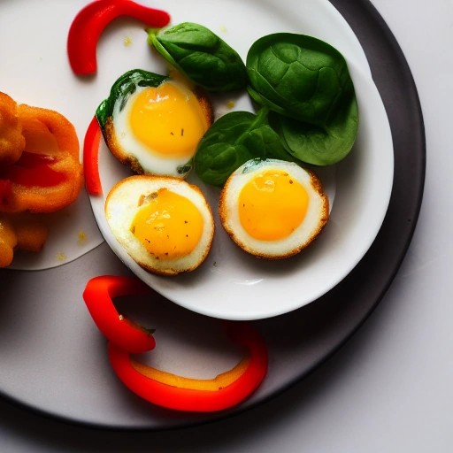 Grab-and-go air fryer egg muffin cups packed with vegetables.