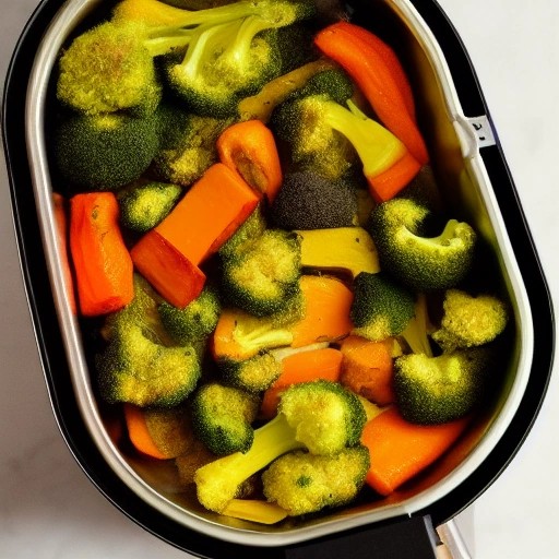 Easy RV Air Fryer Veggie Mix