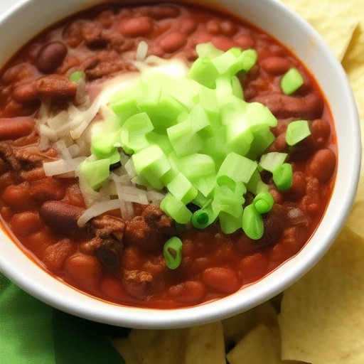 Easy Tex-Mex Beef and Bean Chili Bowl