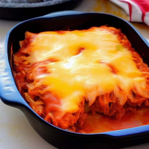 Easy Tex-Mex Chicken Enchilada Casserole RV Recipe