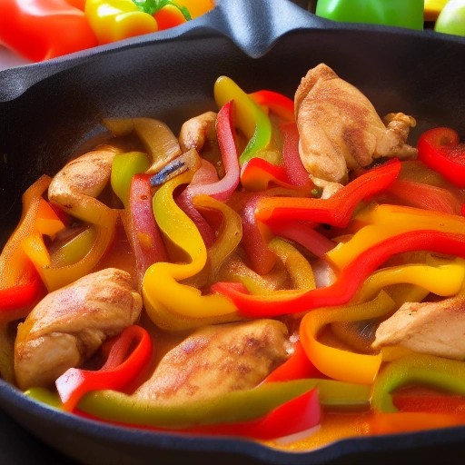 Easy Tex-Mex Chicken Fajita Skillet Recipe