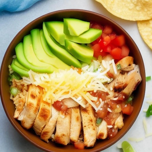 Easy Tex-Mex Chicken Taco Rice Bowl