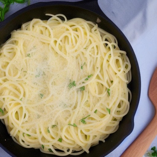 One Skillet Creamy Garlic Parmesan Pasta