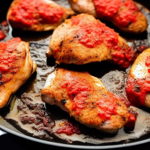 One Skillet Creamy Tomato Basil Chicken
