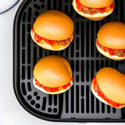 RV Air Fryer Cheeseburger Sliders