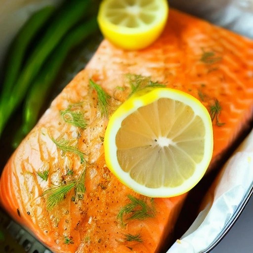 RV Air Fryer Salmon Fillets