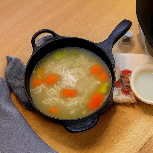 RV Canned Soup Upgrade Chicken Rice Meal