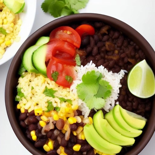 RV Pantry Only Black Bean Burrito Bowl with Smoky Grilled Chicken
