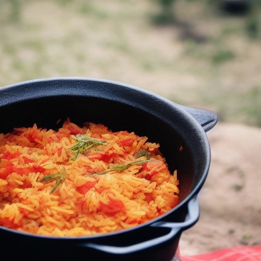 RV Pantry Only Tomato Rice One Pot Recipe