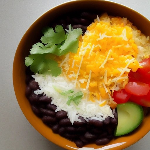 RV Tex-Mex Bean and Cheese Burrito Bowl