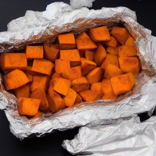 Campfire Chicken and Sweet Potato Foil Packets