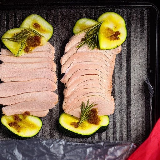 Campfire Garlic Herb Turkey Foil Packet campsite dinner