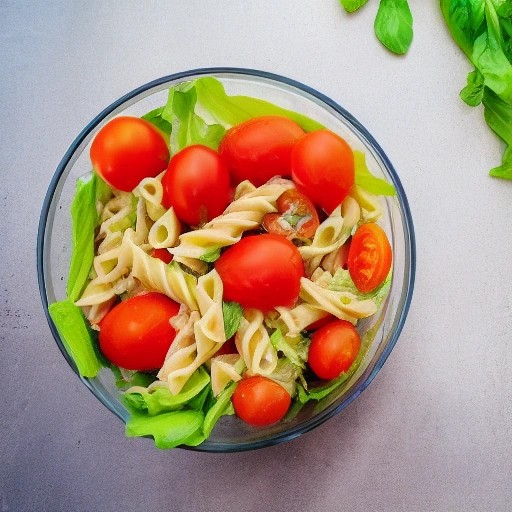 Fresh no heat tuna pasta salad ideal for RV camping meals