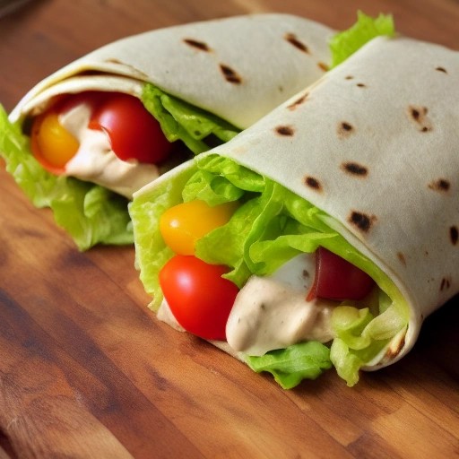 Easy RV Roadside Chicken Wrap Lunch