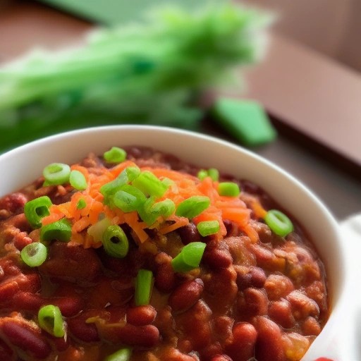 High Protein RV Beef and Bean Chili Bowl