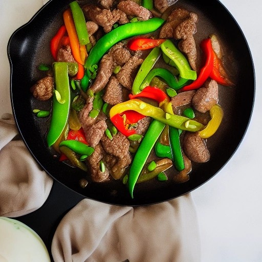 High Protein RV Beef Stir Fry Skillet Meal