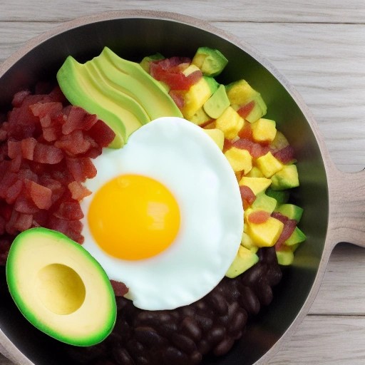 High Protein RV Egg White Breakfast Burrito Bowl