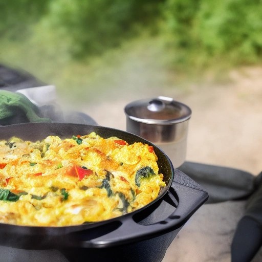 High Protein RV Egg White Veggie Skillet