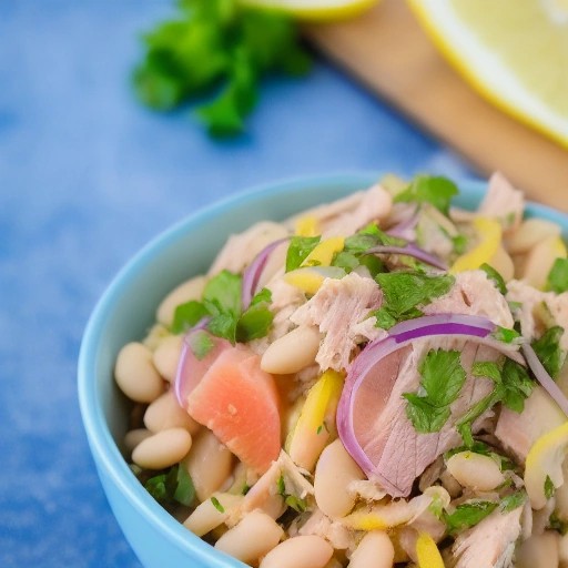High Protein RV Tuna and Bean Salad Bowl