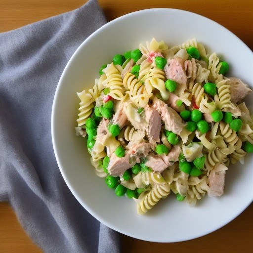 High Protein RV Tuna Pasta Salad
