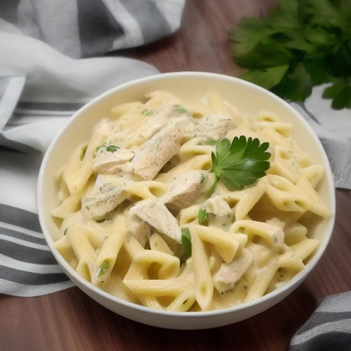 Protein Packed RV Chicken Alfredo
