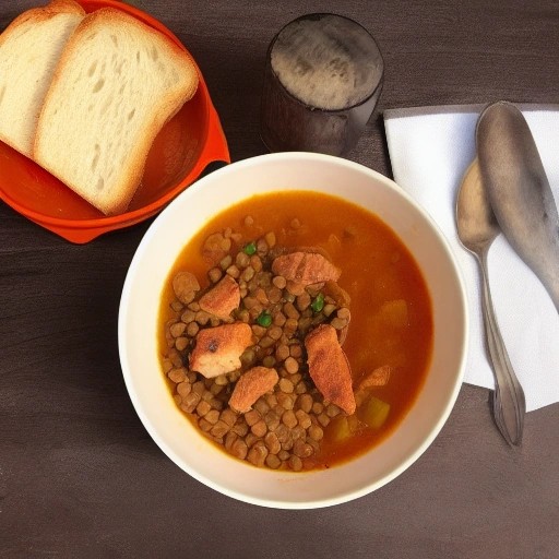 Protein Rich RV Chicken and Lentil Stew